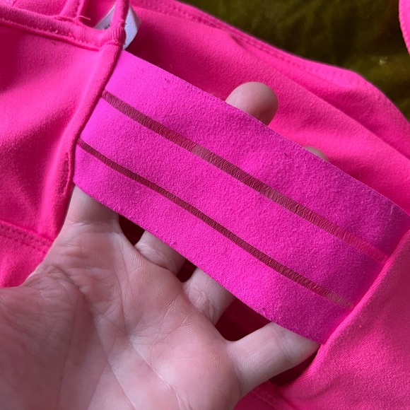 Free People Idris Solid Bra in Neon Pink - S - Picture 13 of 14